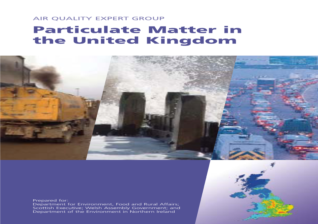 Particulate Matter in the United Kingdom