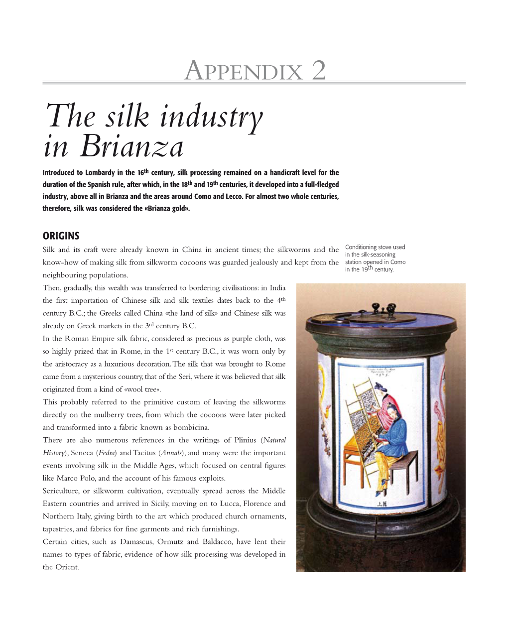 The Silk Industry in Brianza