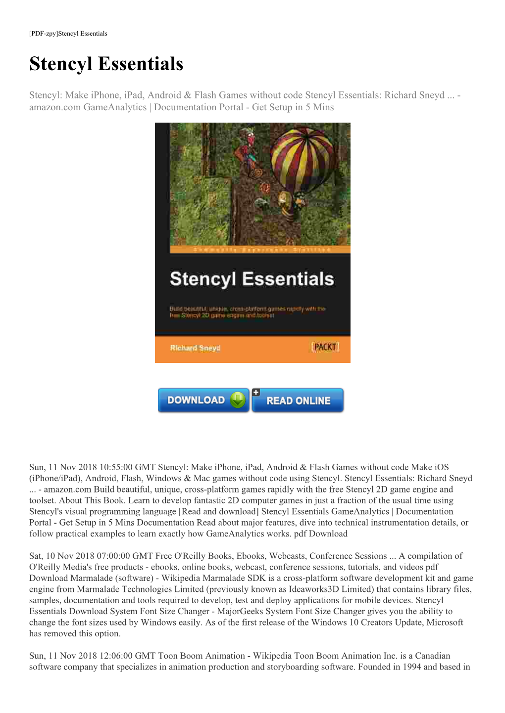 [Read and Download] Stencyl Essentials
