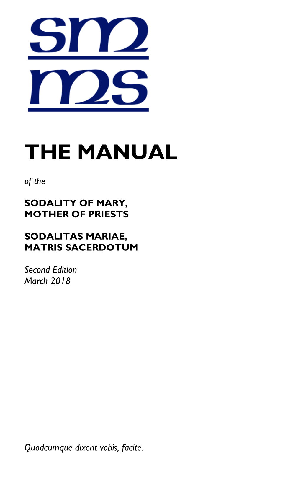 THE MANUAL of The