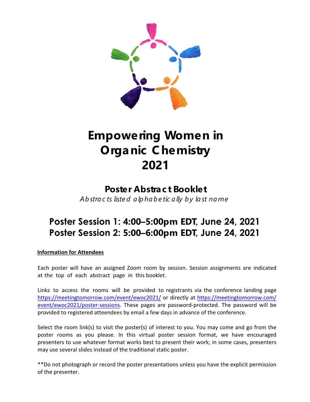 Empowering Women in Organic Chemistry 2021