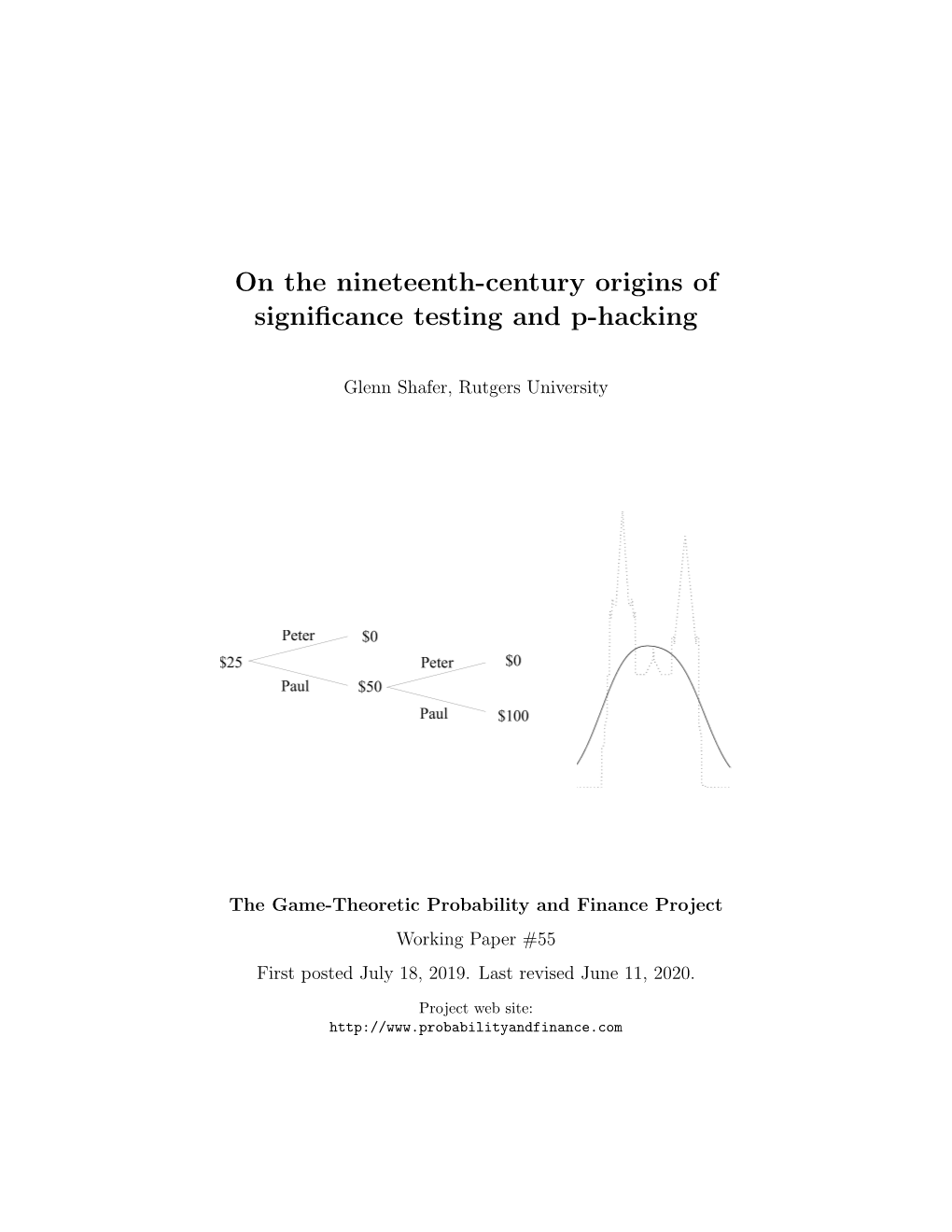 On the Nineteenth-Century Origins of Significance Testing and P-Hacking