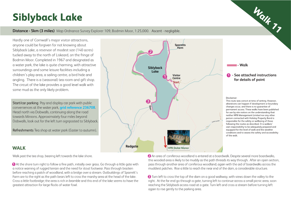 Siblyback Lake