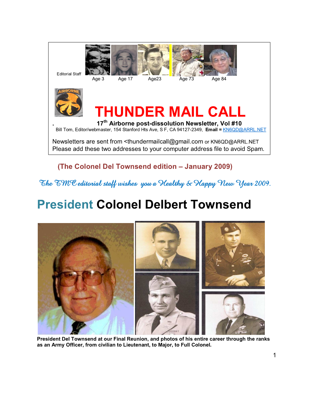 TMC-#10 Col. Del Townsend
