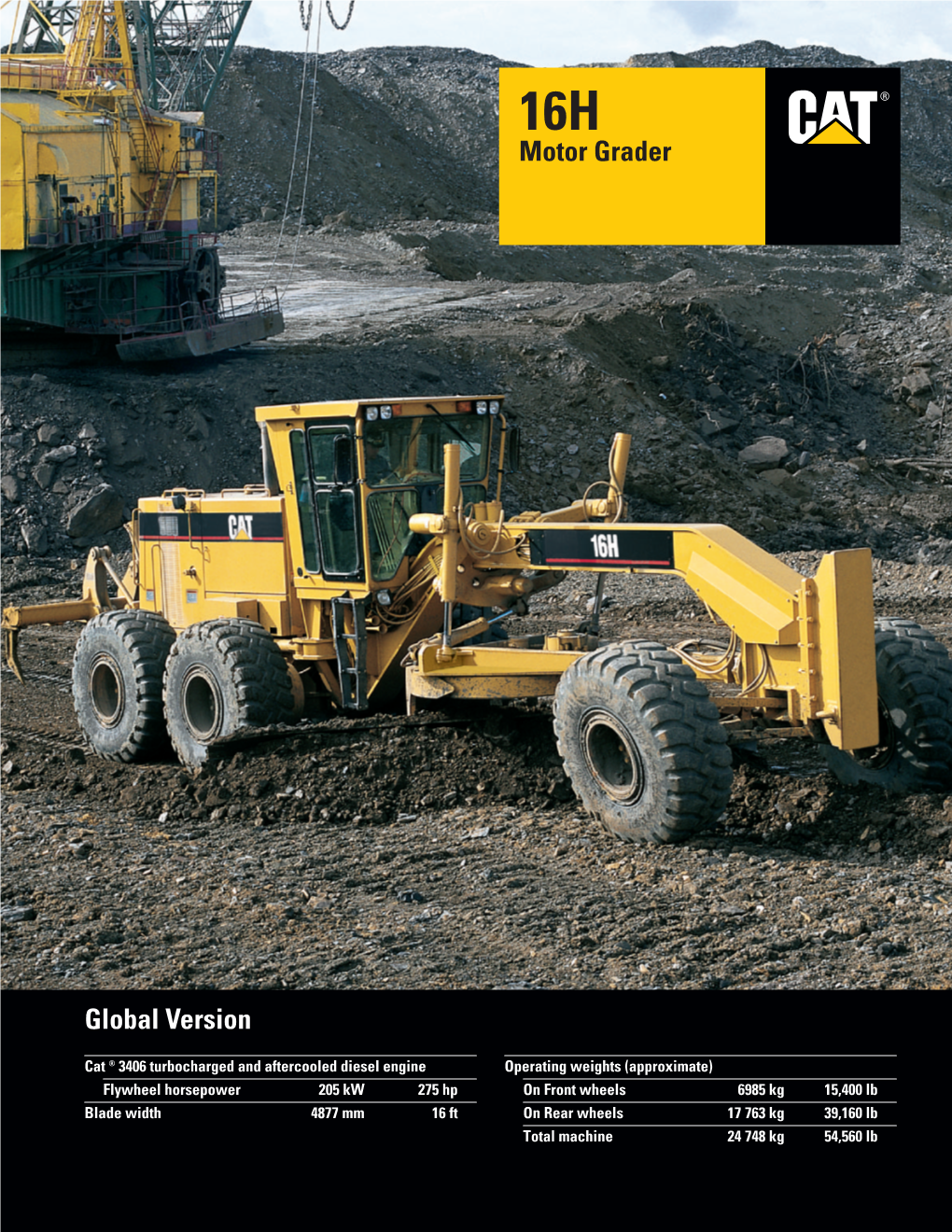 16H Global Motor Grader : AEHQ5272