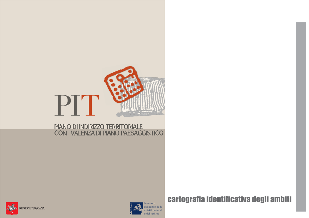 Cartografia Identificativa Degli Ambiti Cartografia Identificativa Degli Ambiti Configurazione Territoriale