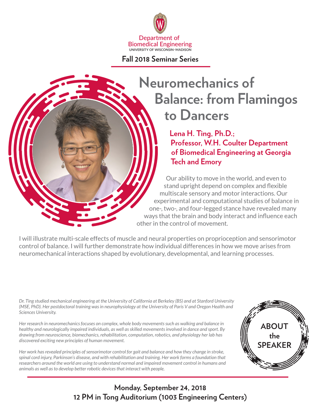 Neuromechanics of Balance: from Flamingos to Dancers Lena H