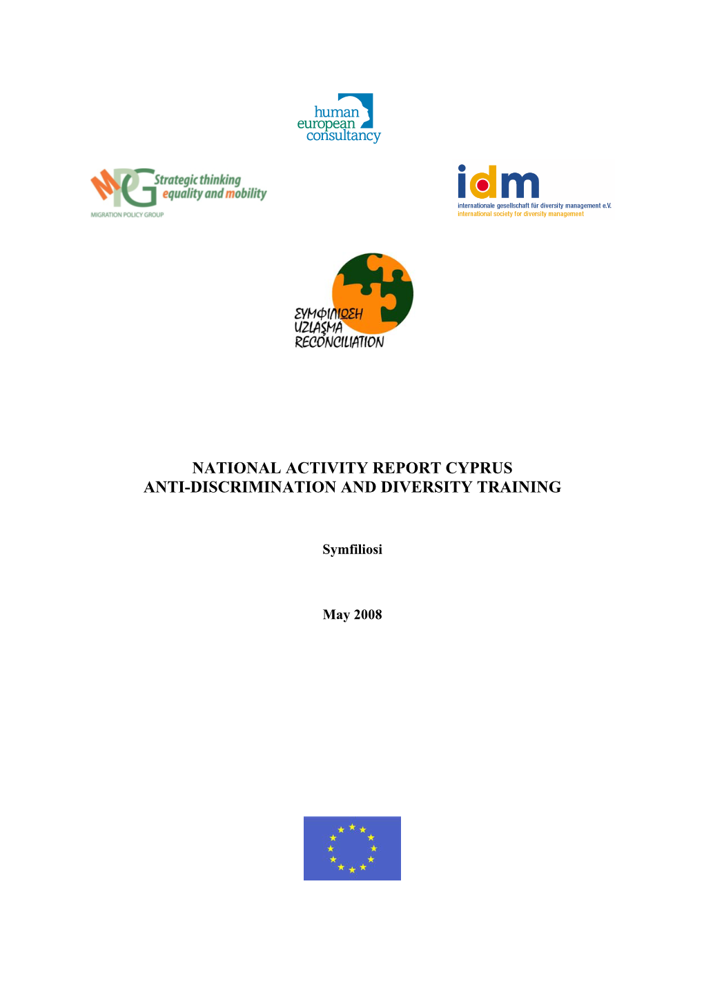 National Activity Report Cyprus Anti-Discrimination and Diversity Training