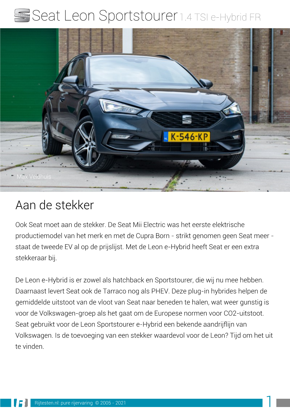 Test Seat Leon Sportstourer