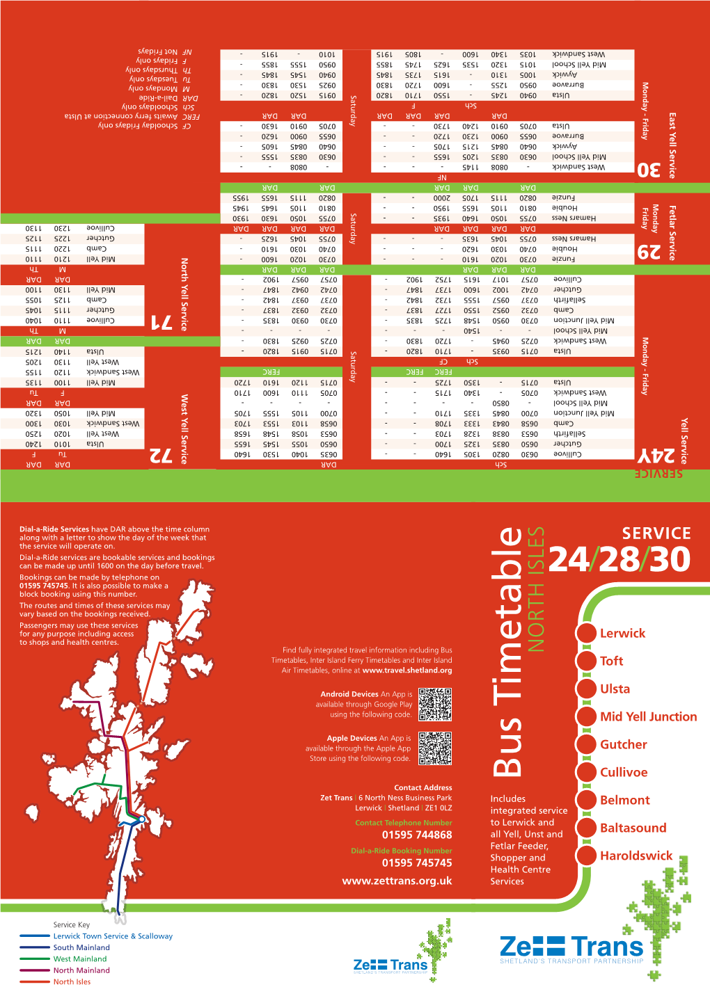 Bus Timetable