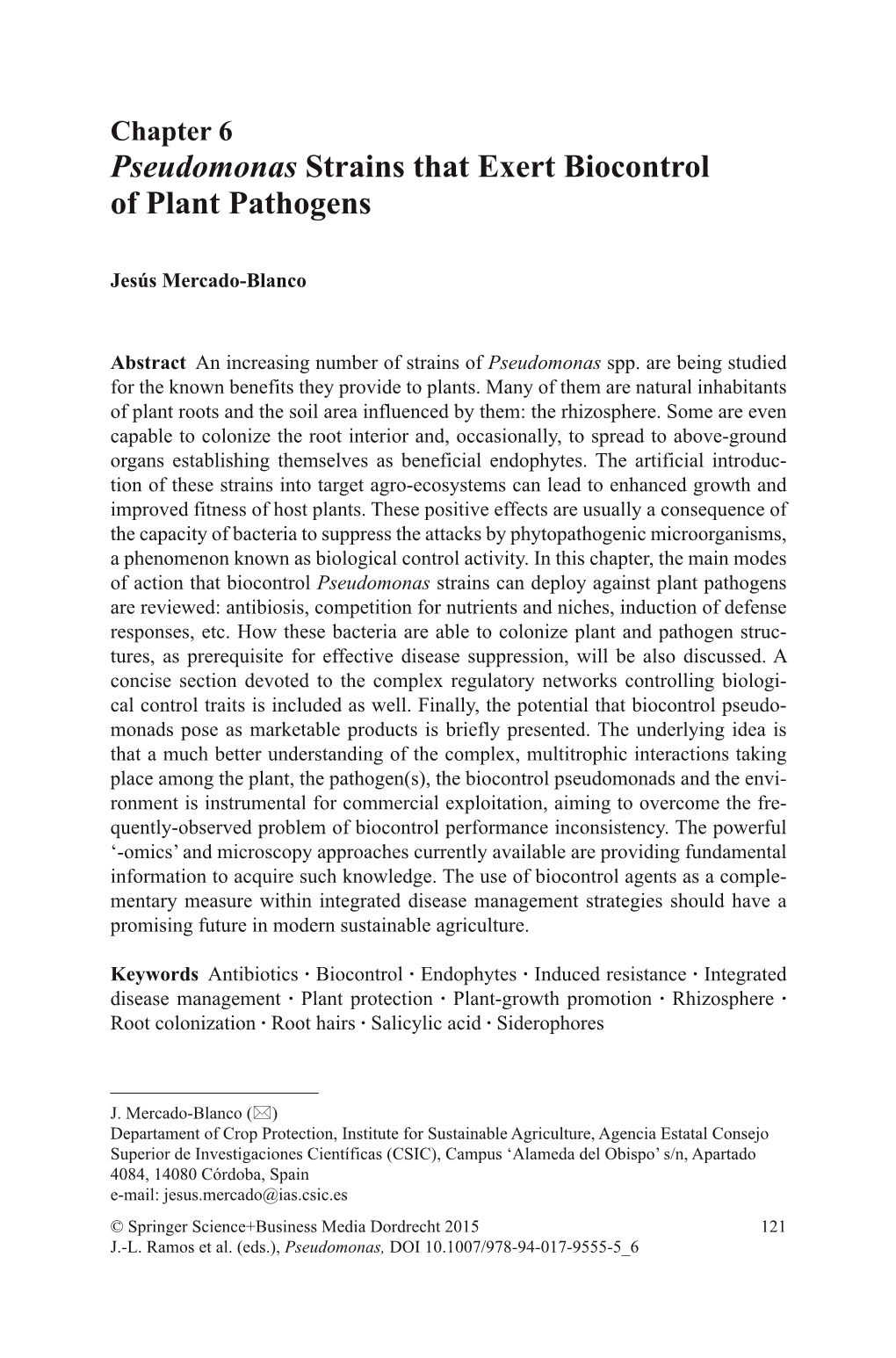 Pseudomonas Strains That Exert Biocontrol of Plant Pathogens