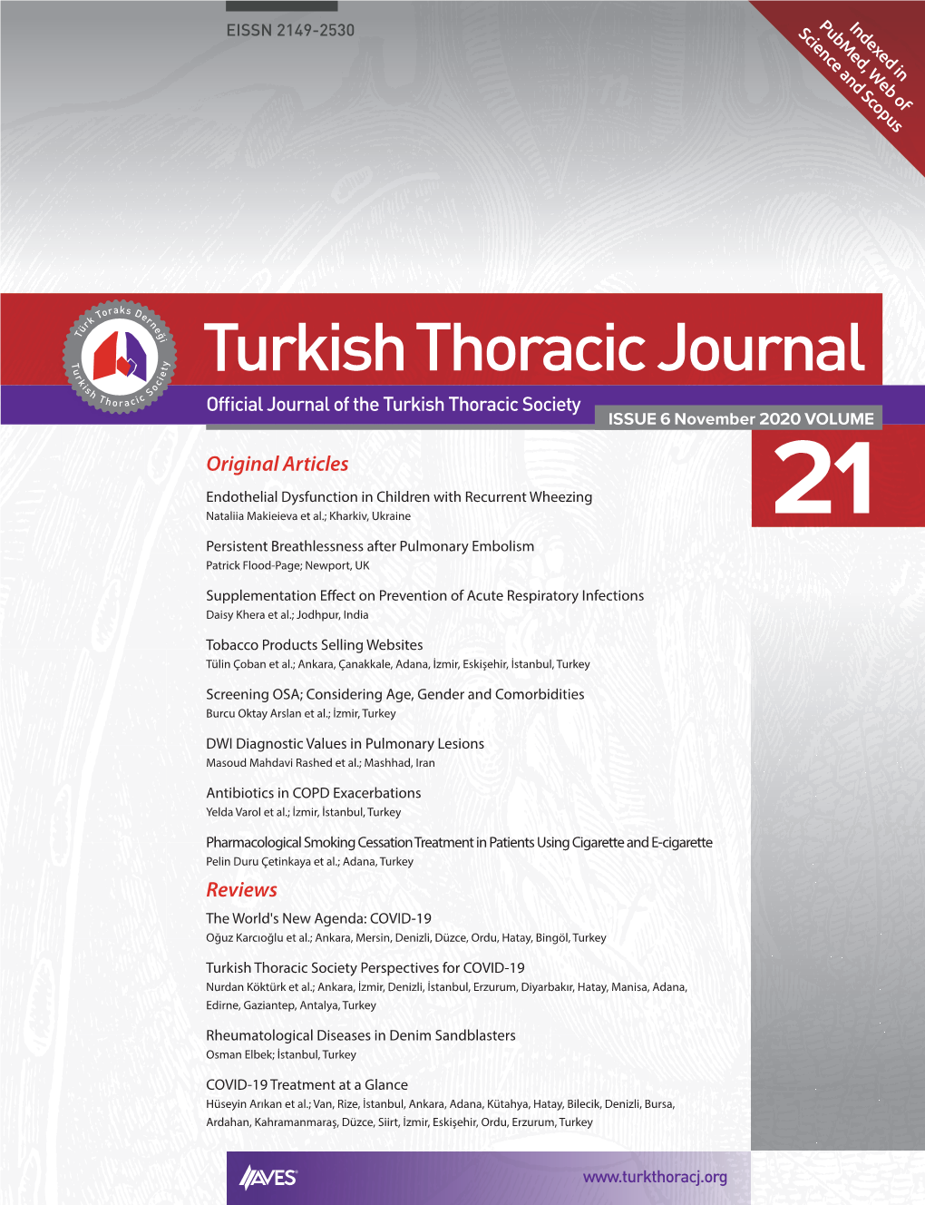 Covered by the Turkish Thoracic Society