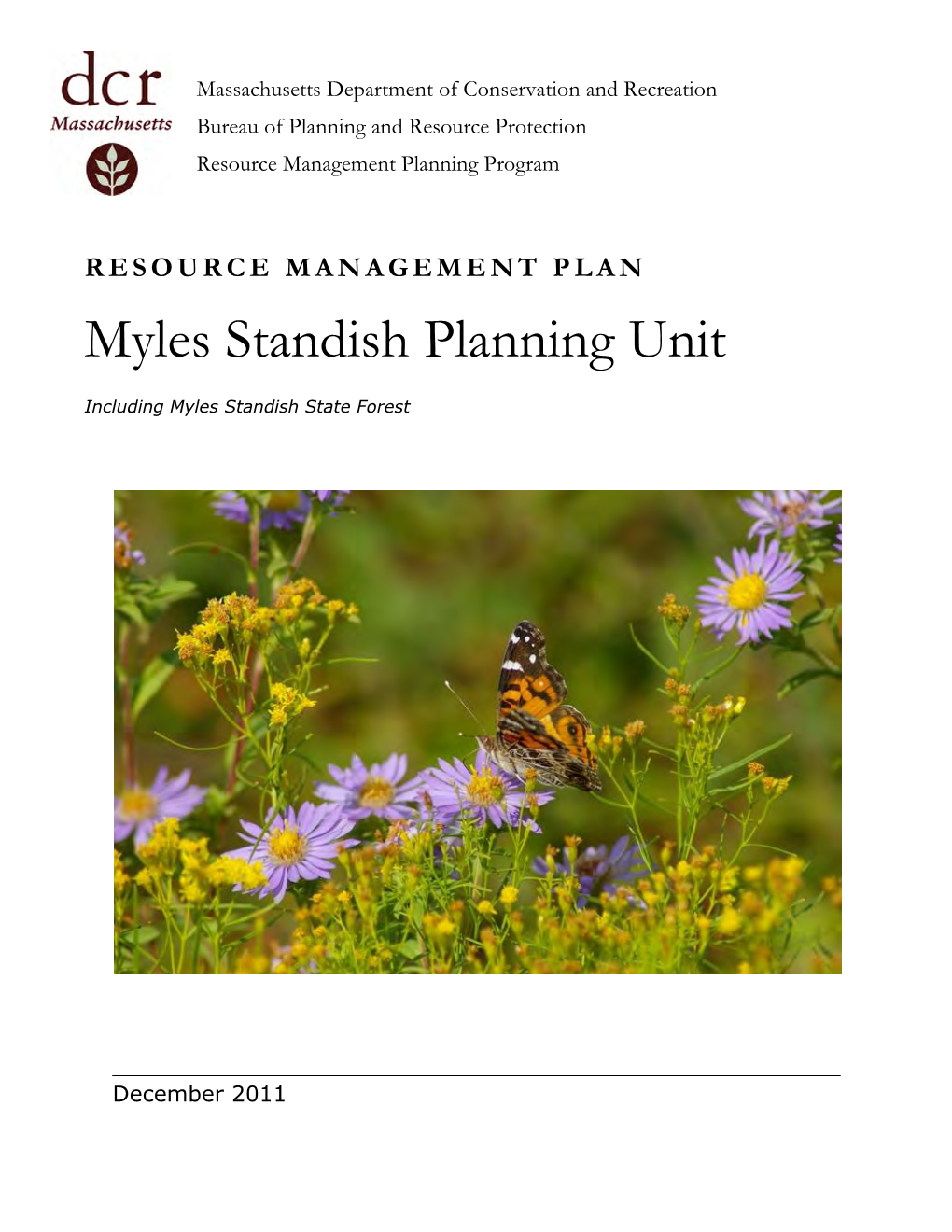 Myles Standish Planning Unit