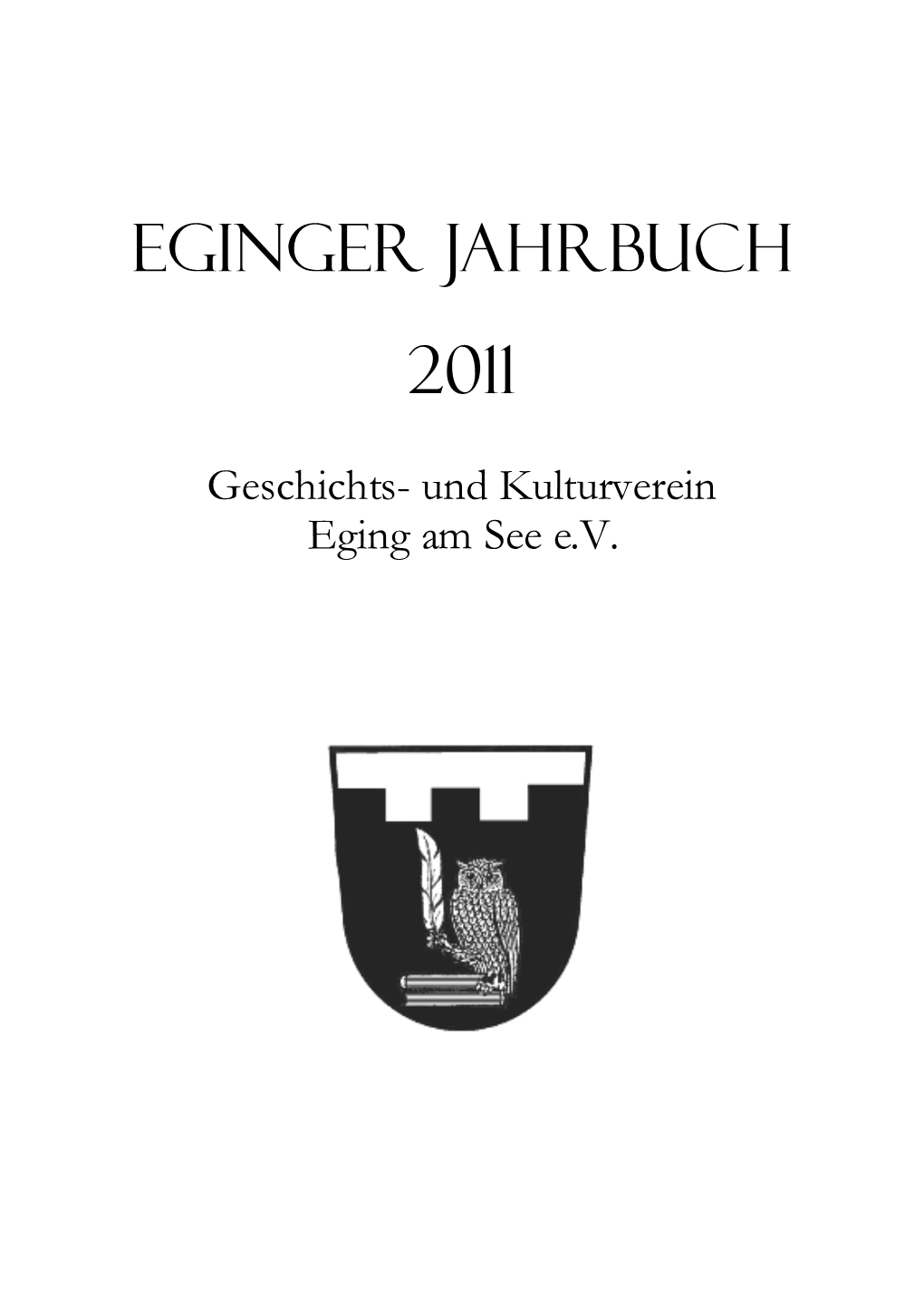 Eginger Jahrbuch 2011