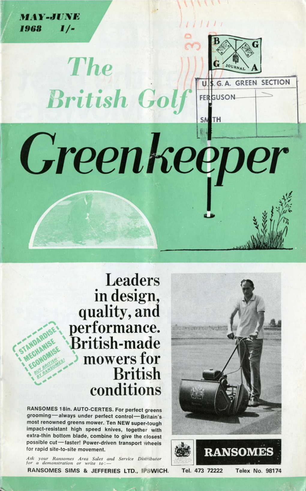 The British Golf Greenkeeper