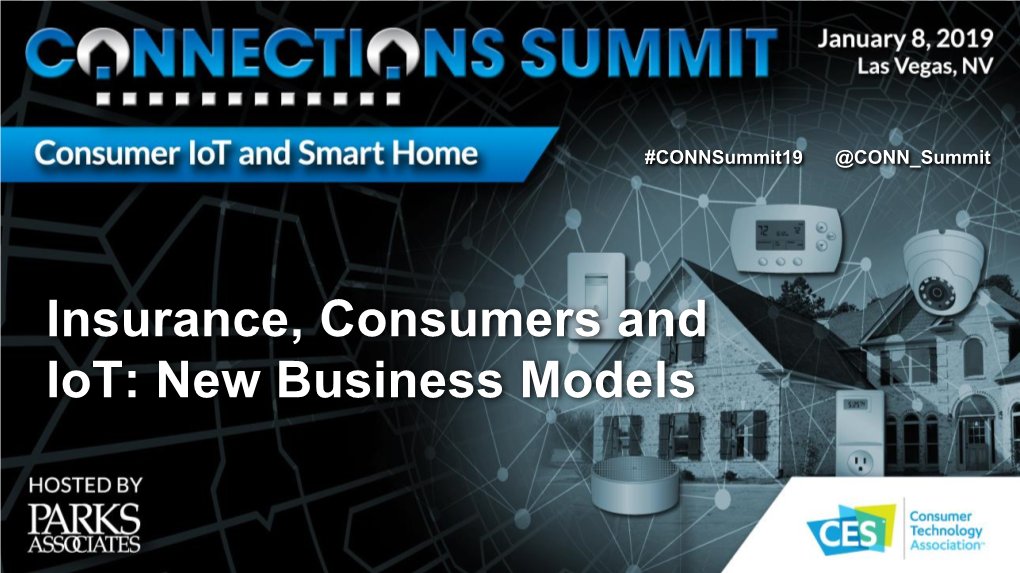 Insurance, Consumers and Iot: New Business Models