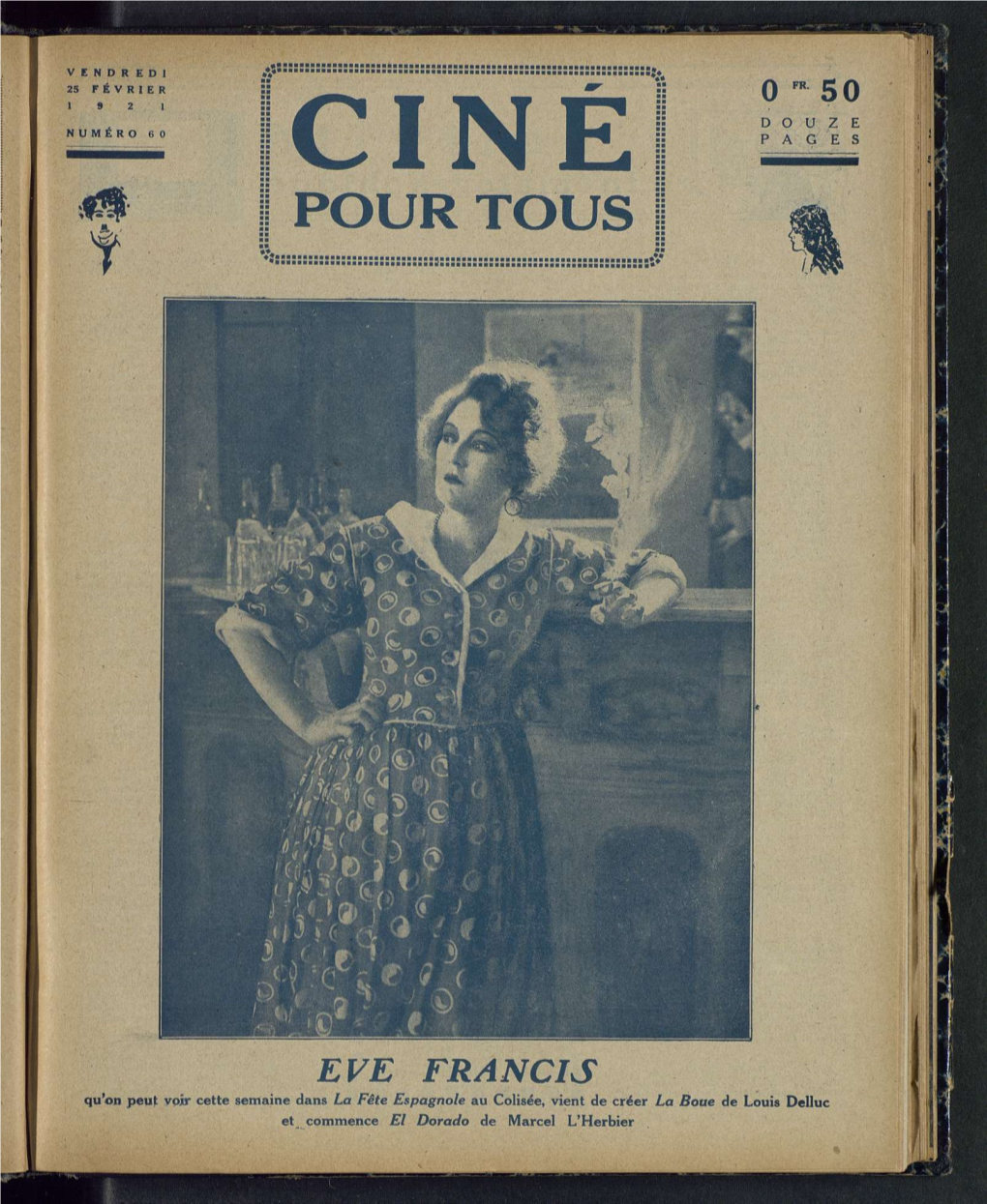 Ciné Pour Tous N°60, 25/02/1921