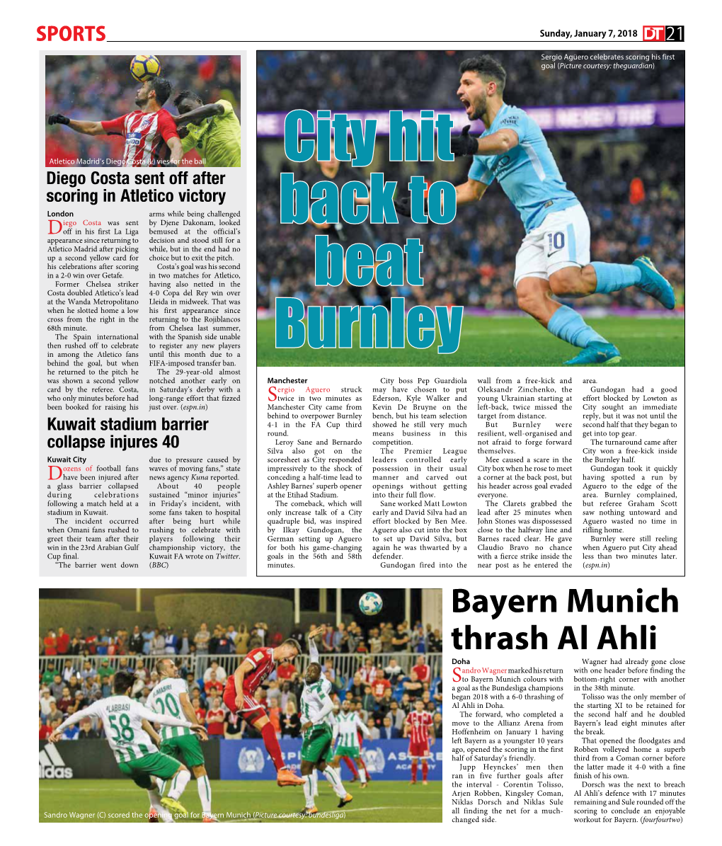 Bayern Munich Thrash Al Ahli