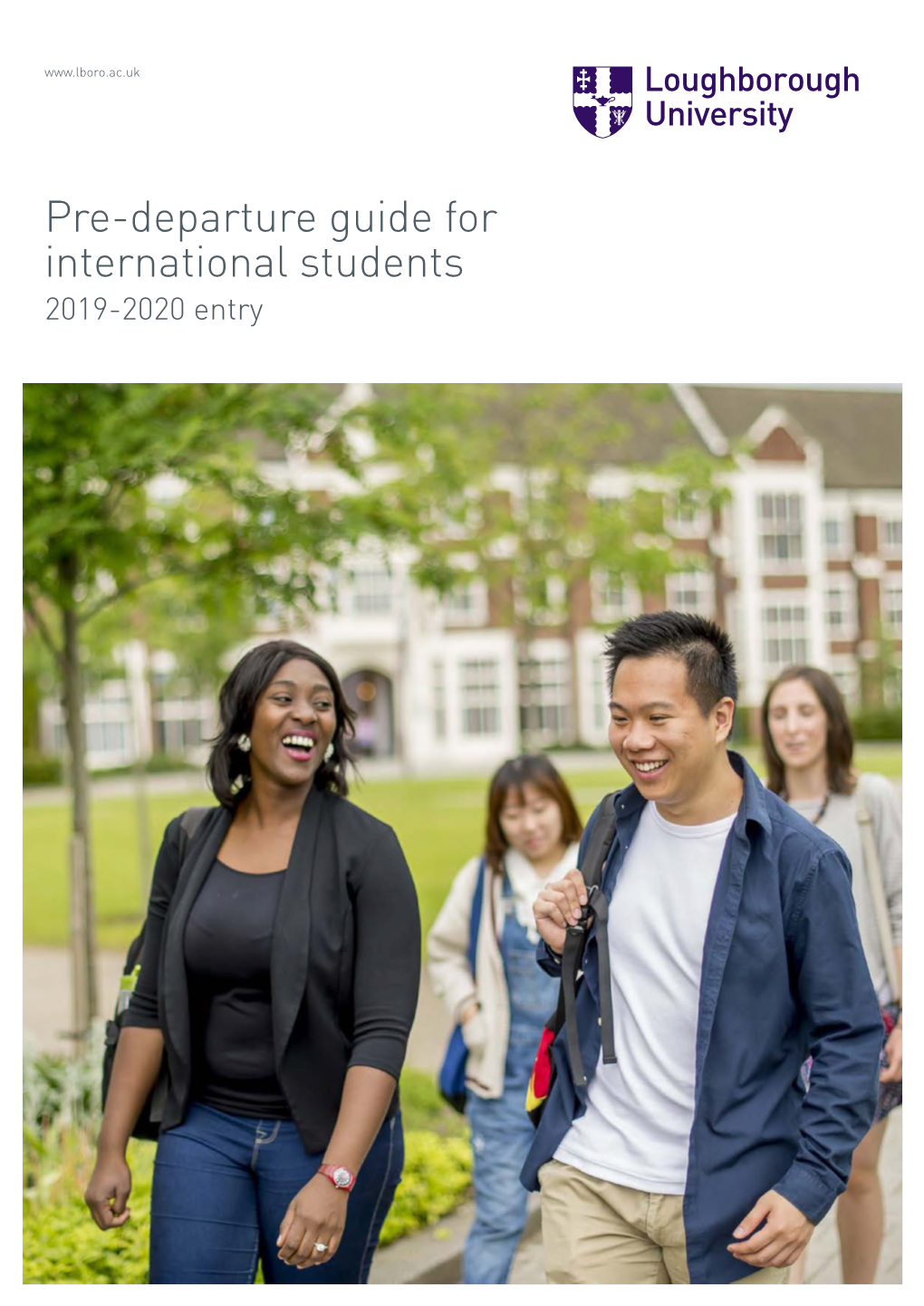 Pre-Departure Guide for International Students 2019-2020 Entry WELCOME and PRE-DEPARTURE GUIDE for INTERNATIONAL STUDENTS 02