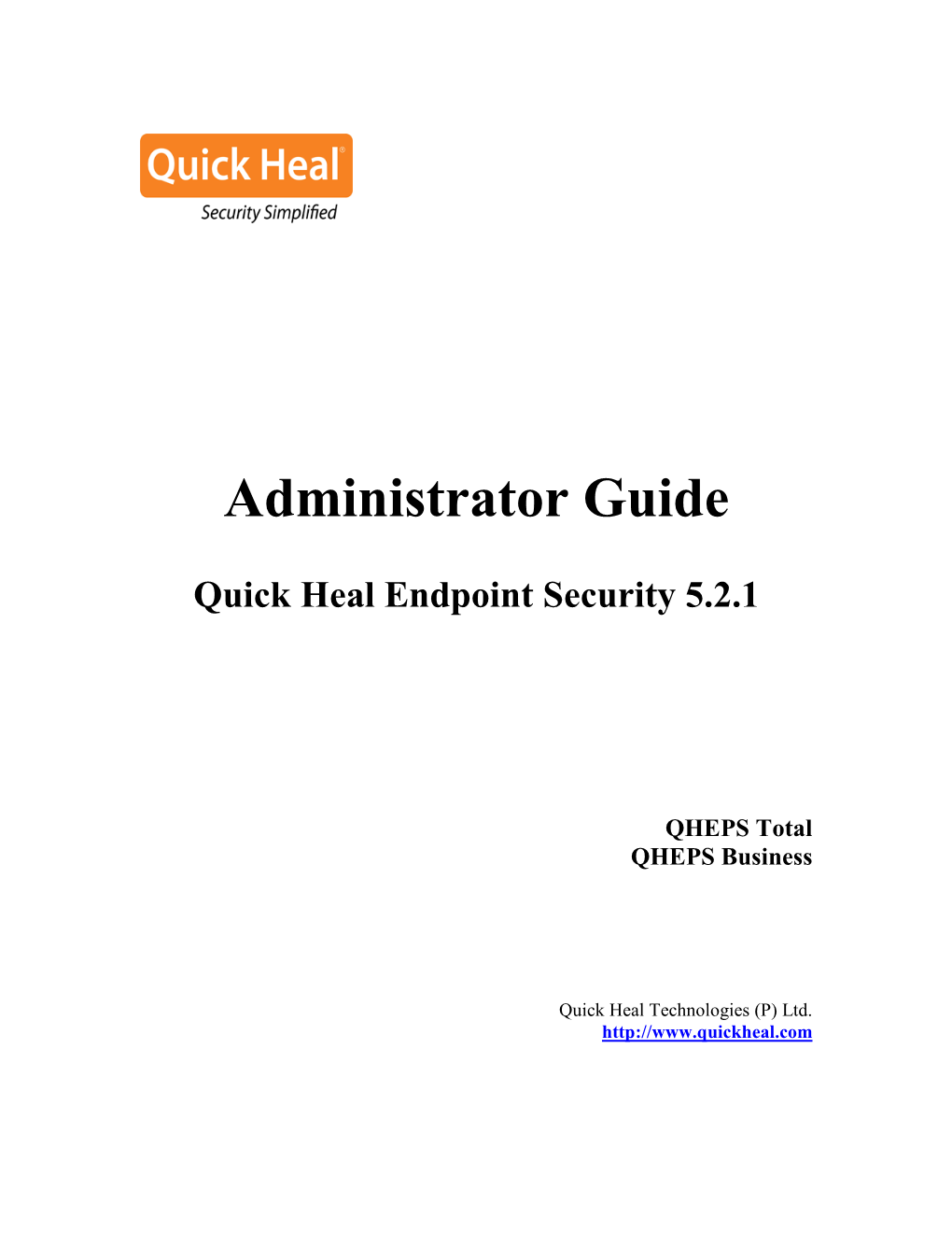 Quick Heal Endpoint Security 5.2.1