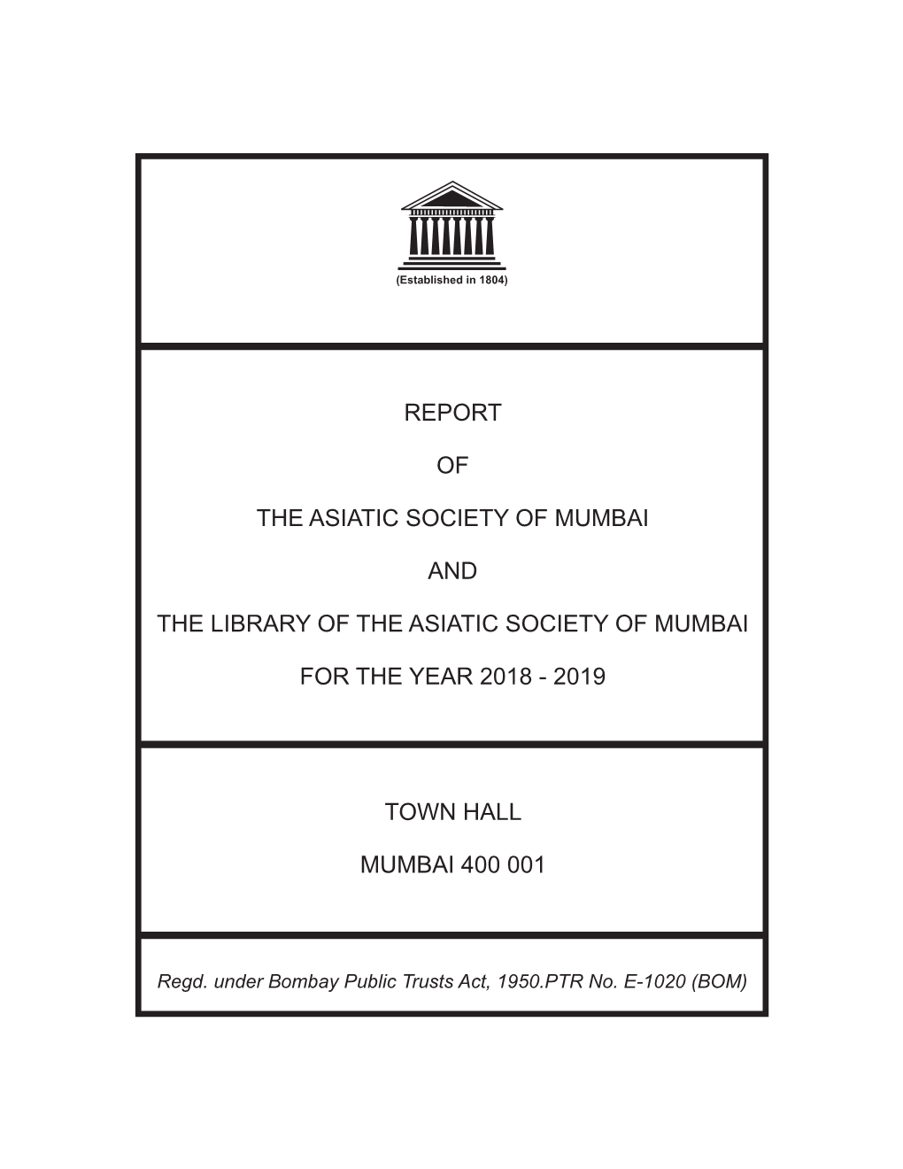 Annual Report 2018-2019