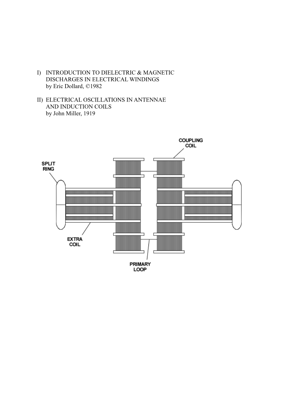 I) Introduction to Dielectric & Magnetic Discharges In