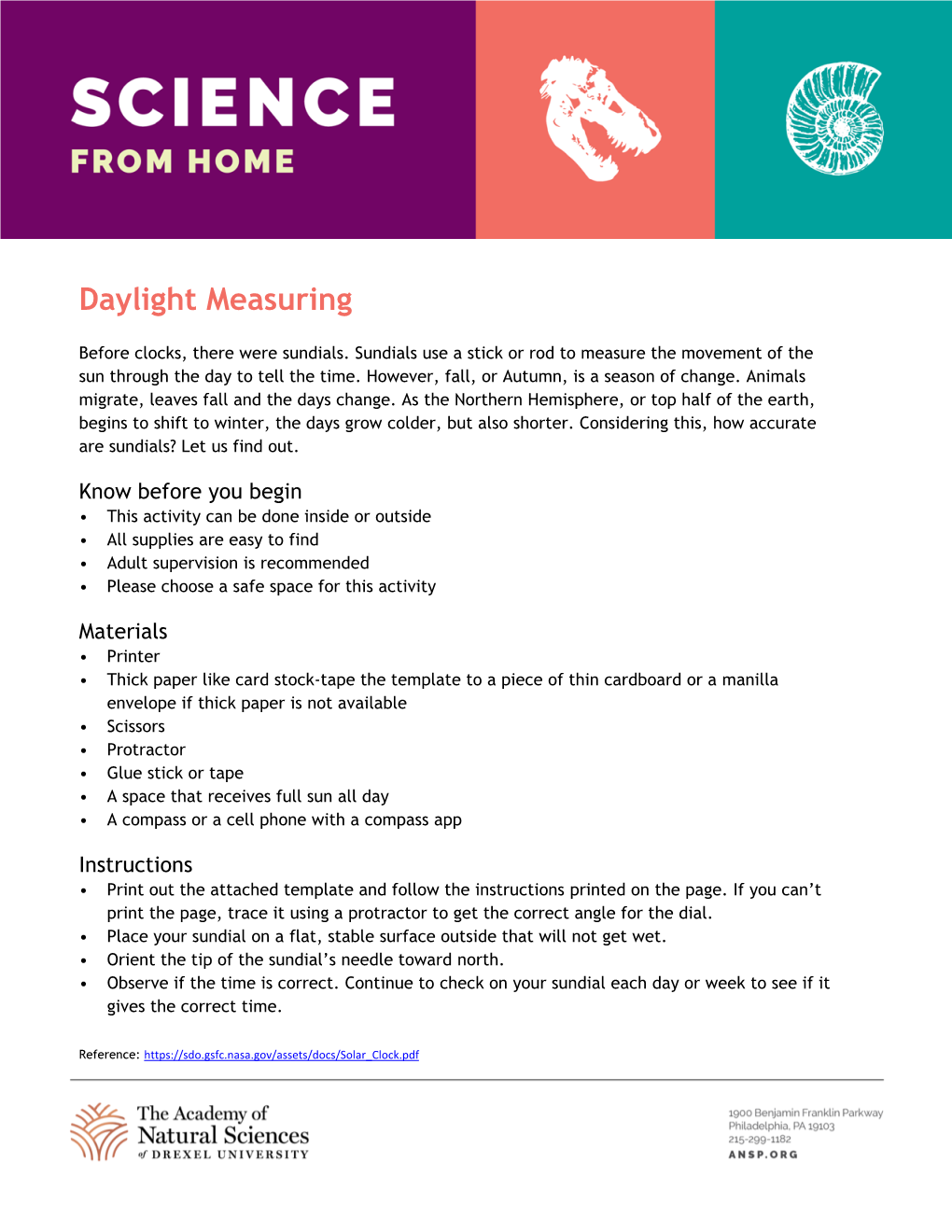 Daylight Measuring