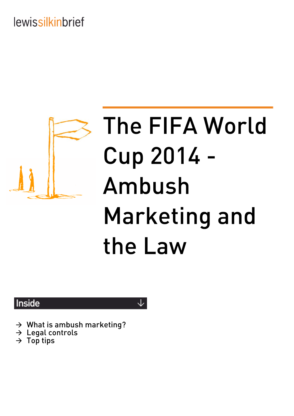 The FIFA World Cup 2014 - Ambush Marketing and the Law