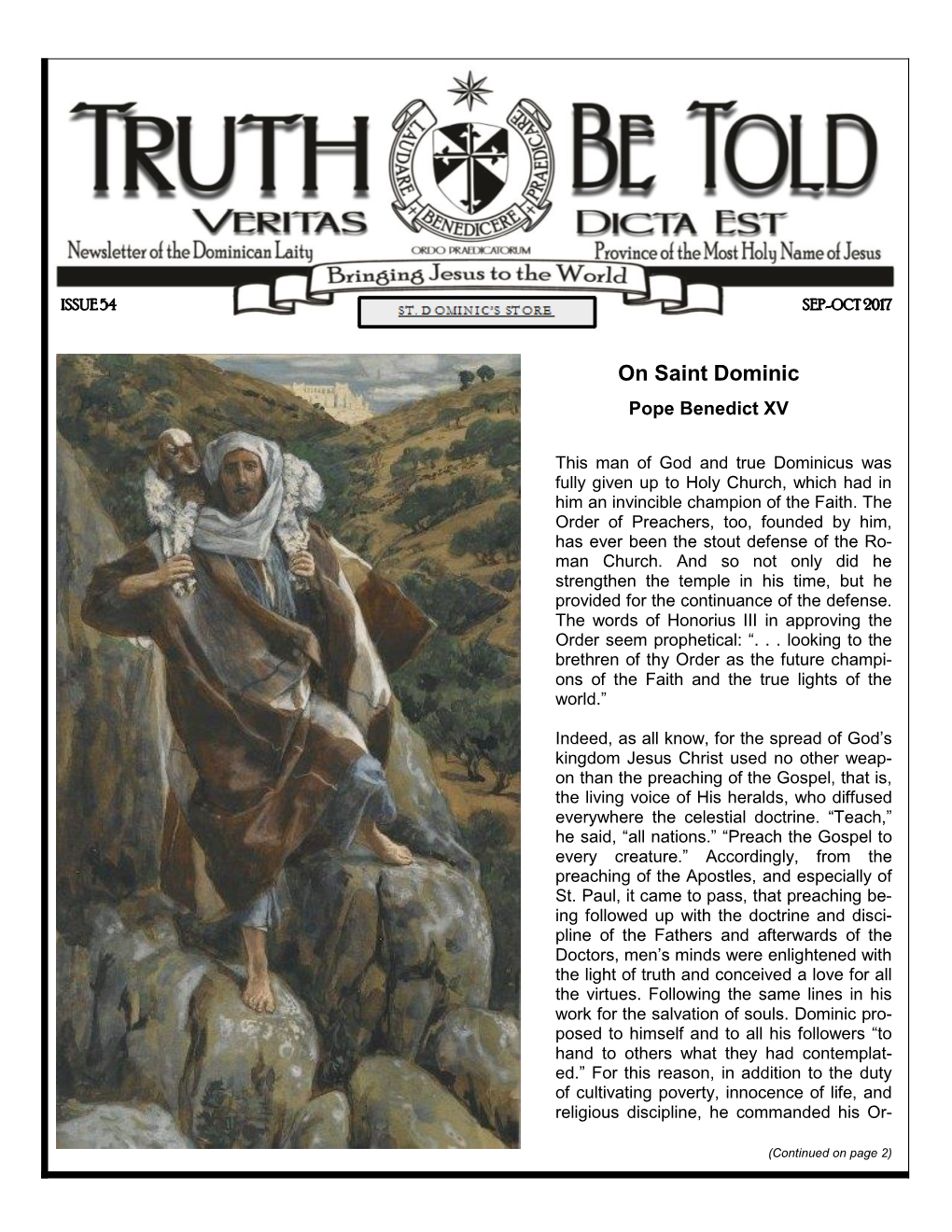 Truth Be Told 54 Page 2 Sep-Oct 2017