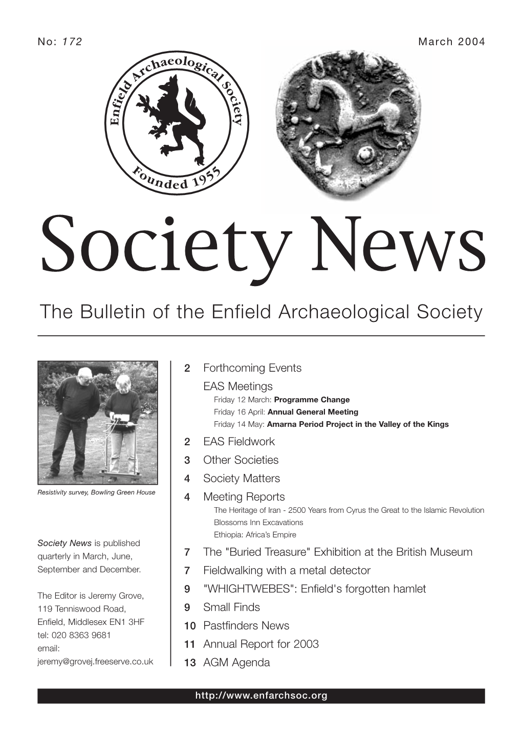 EAS Society News