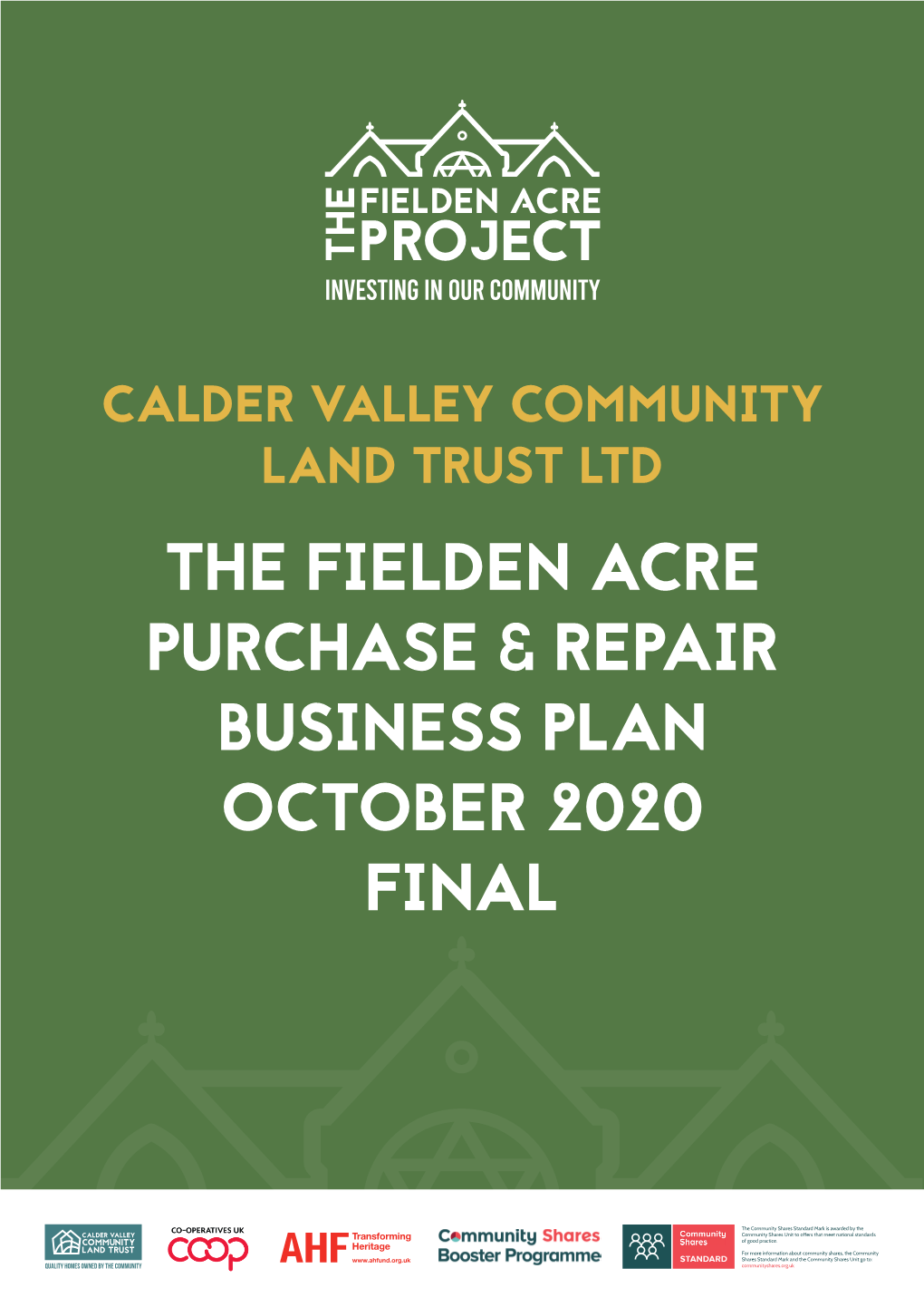 Fielden Acre Business Plan