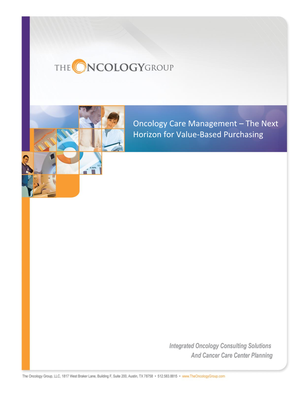Oncology Care Management – the Next Horizon for Value-Based Purchasing