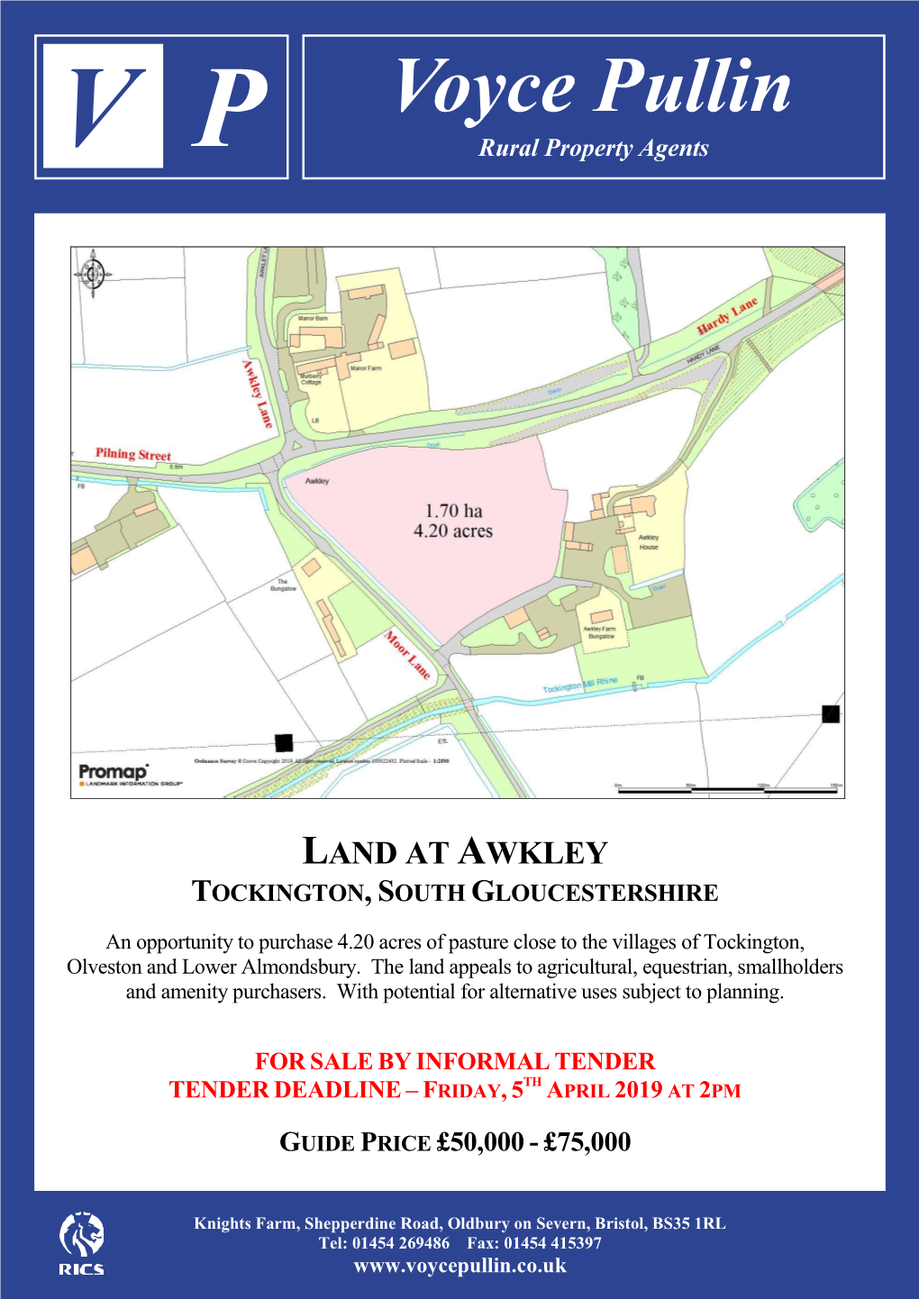 Land at Awkley Tockington,South Gloucestershire