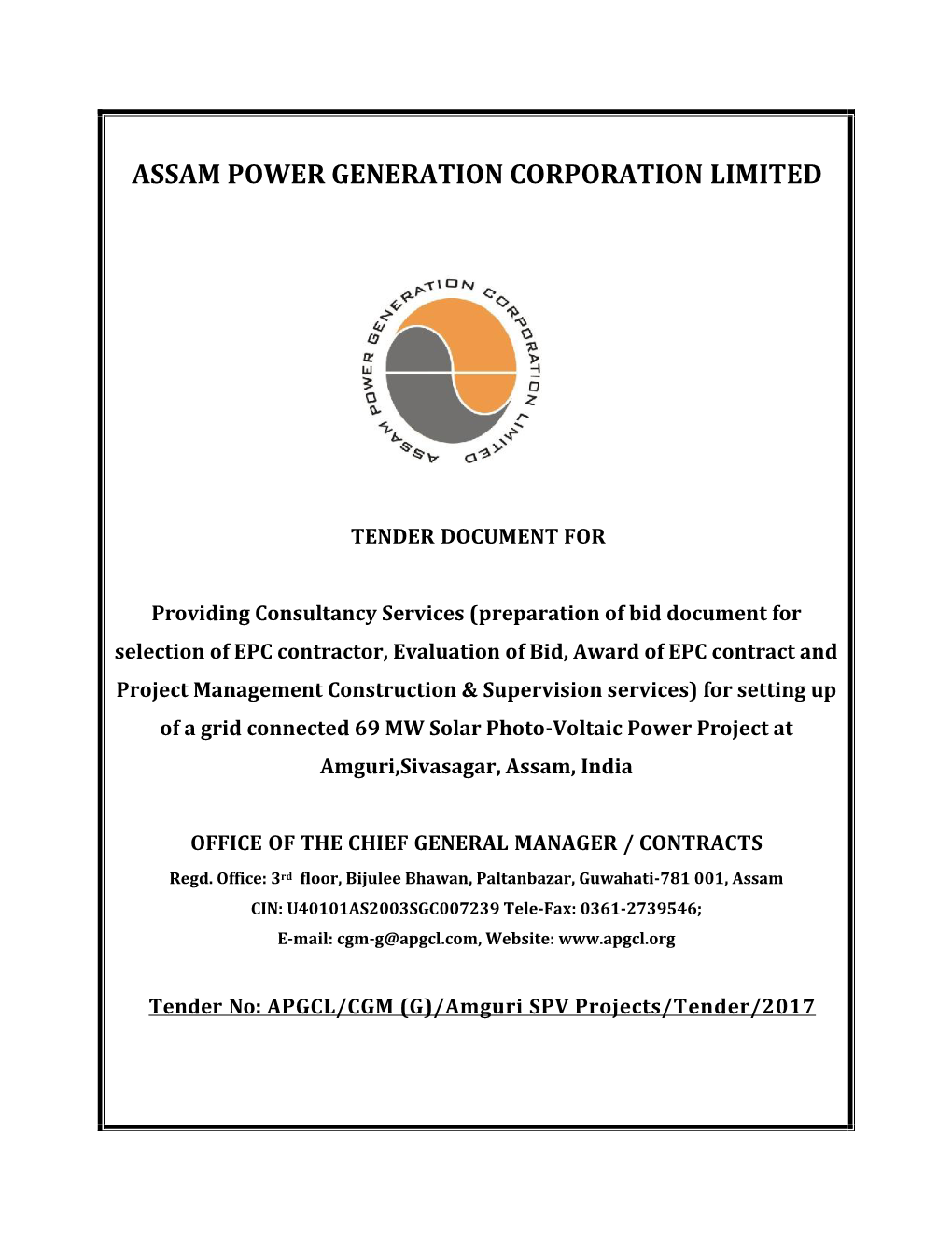 Assam Power Generation Corporation Limited