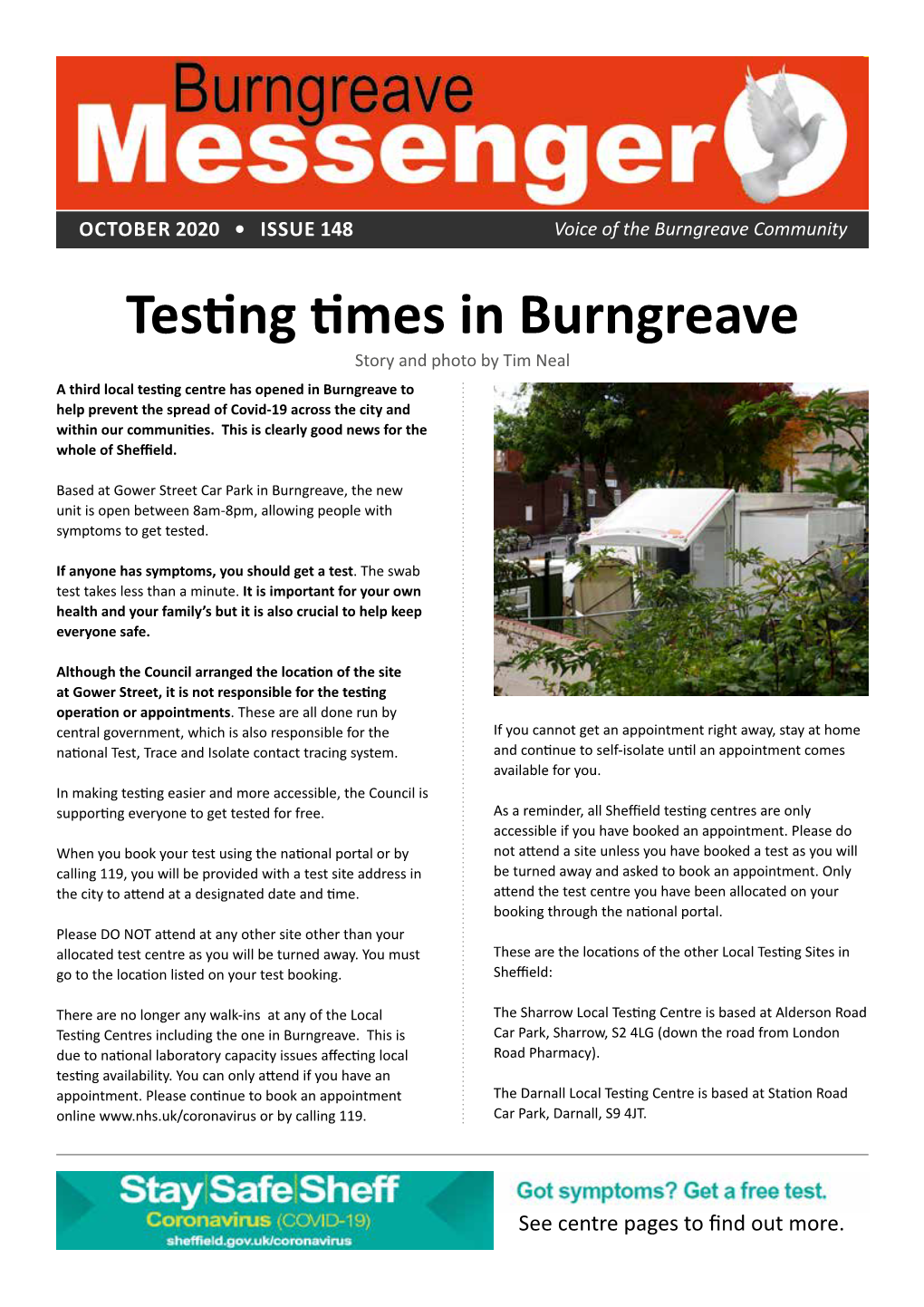 Burngreave Messenger October 2020 Issue