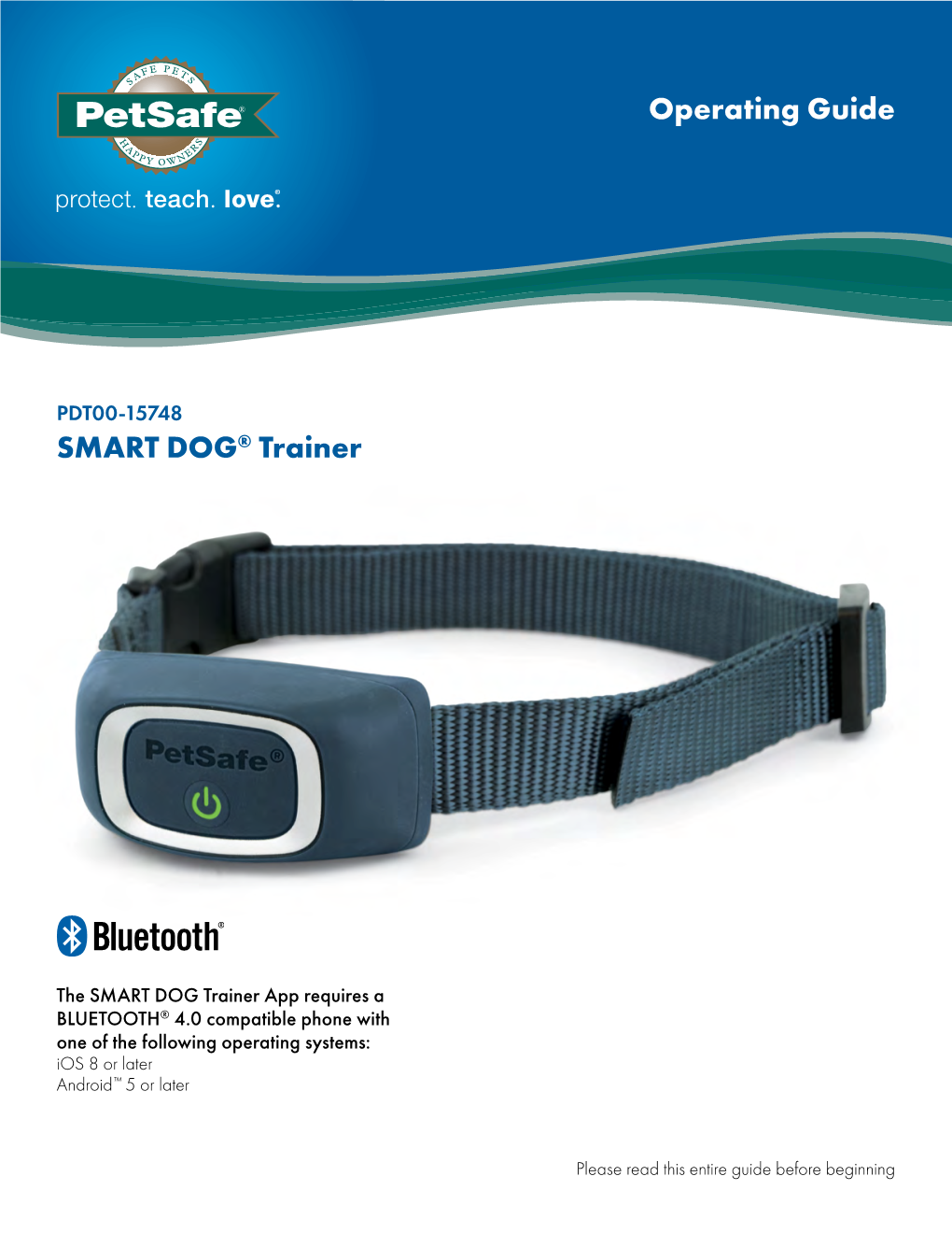 SMART DOG® Trainer Operating Guide