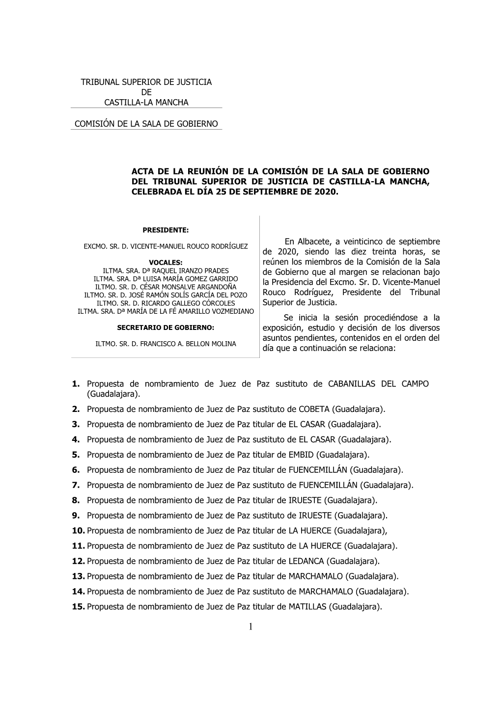 Tribunal Superior De Justicia De Castilla-La Mancha