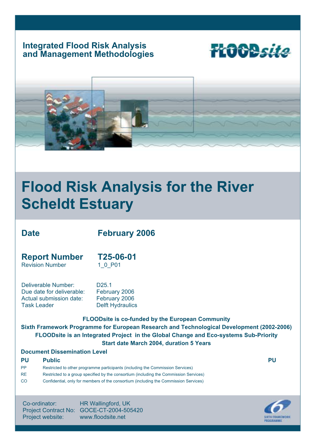 Flood Risk Analysis for the River Scheldt Estuary