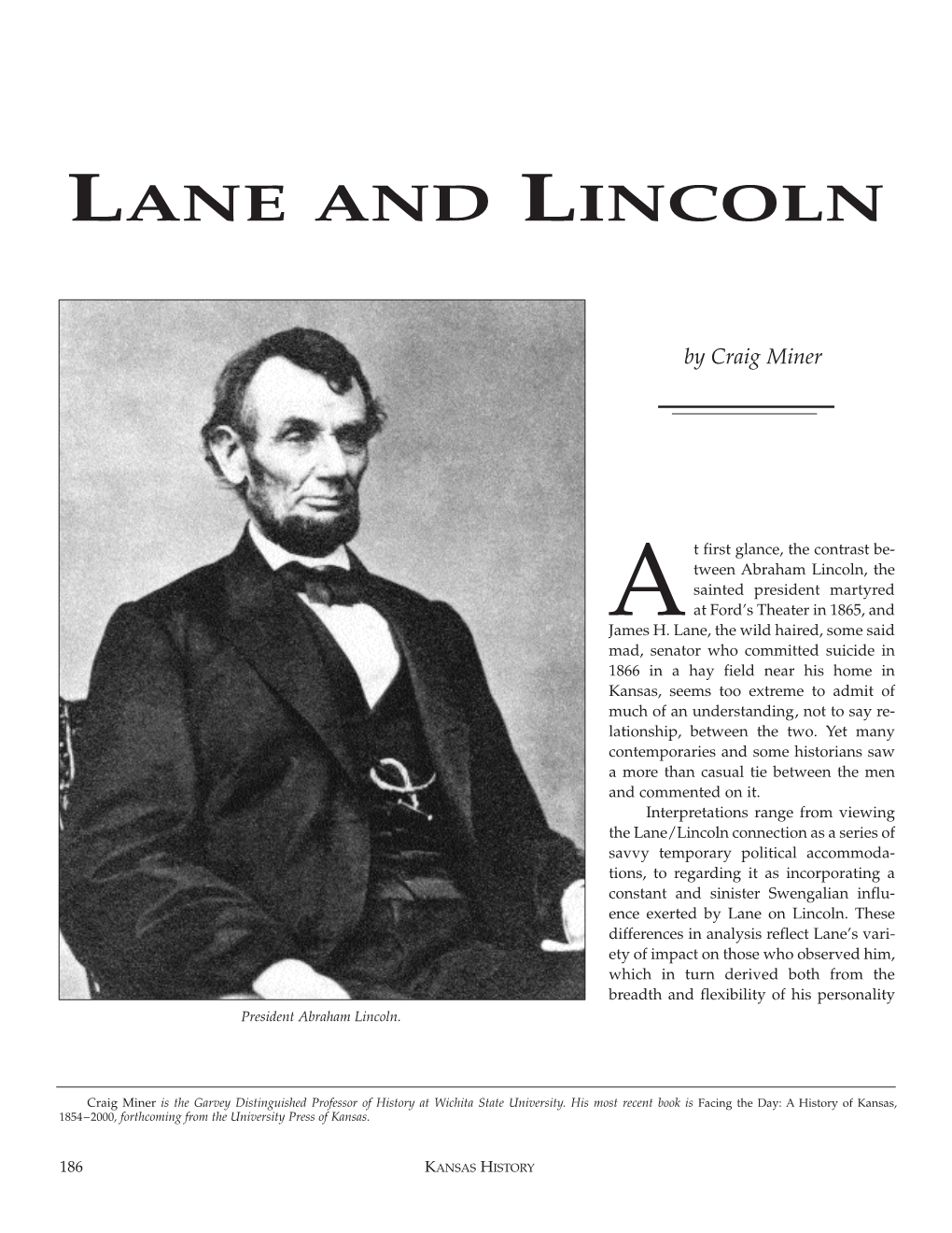 Lane and Lincoln