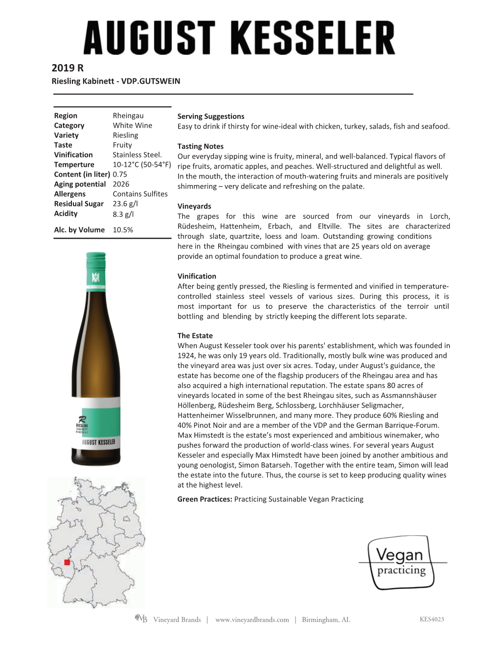 Riesling Kabinett - VDP.GUTSWEIN