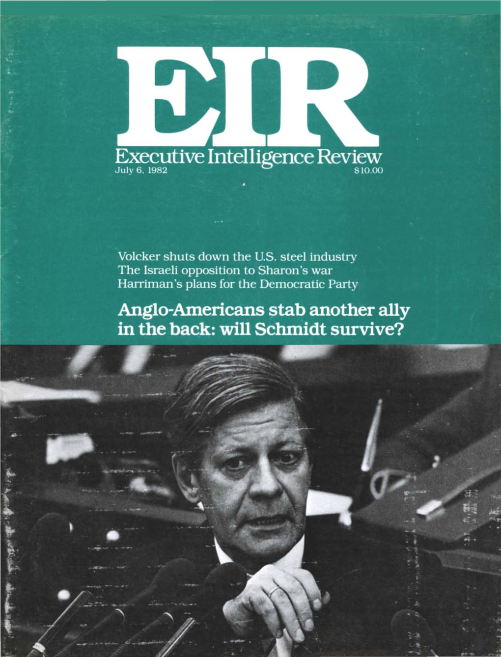 Executive Intelligence Review, Volume 9, Number 26, July 6, 1982