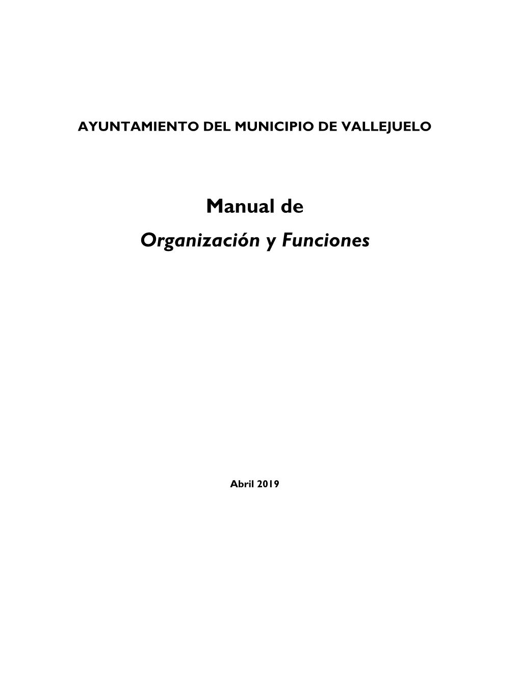 Borrador Manual De Funciones Vallejuelo 2019.Pdf