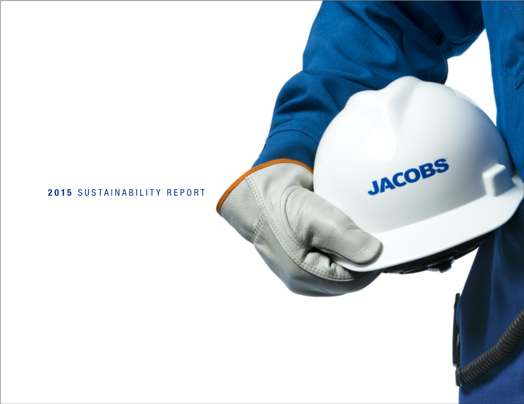 Jacobs 2015 Sustainability Report