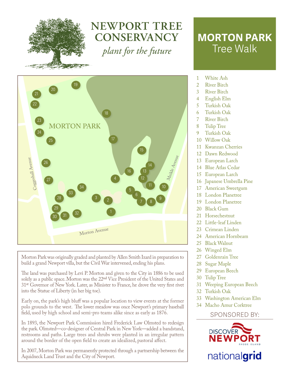 MORTON PARK Tree Walk