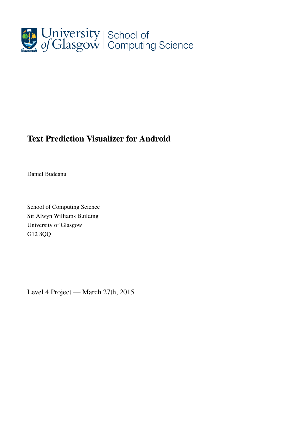 Text Prediction Visualizer for Android