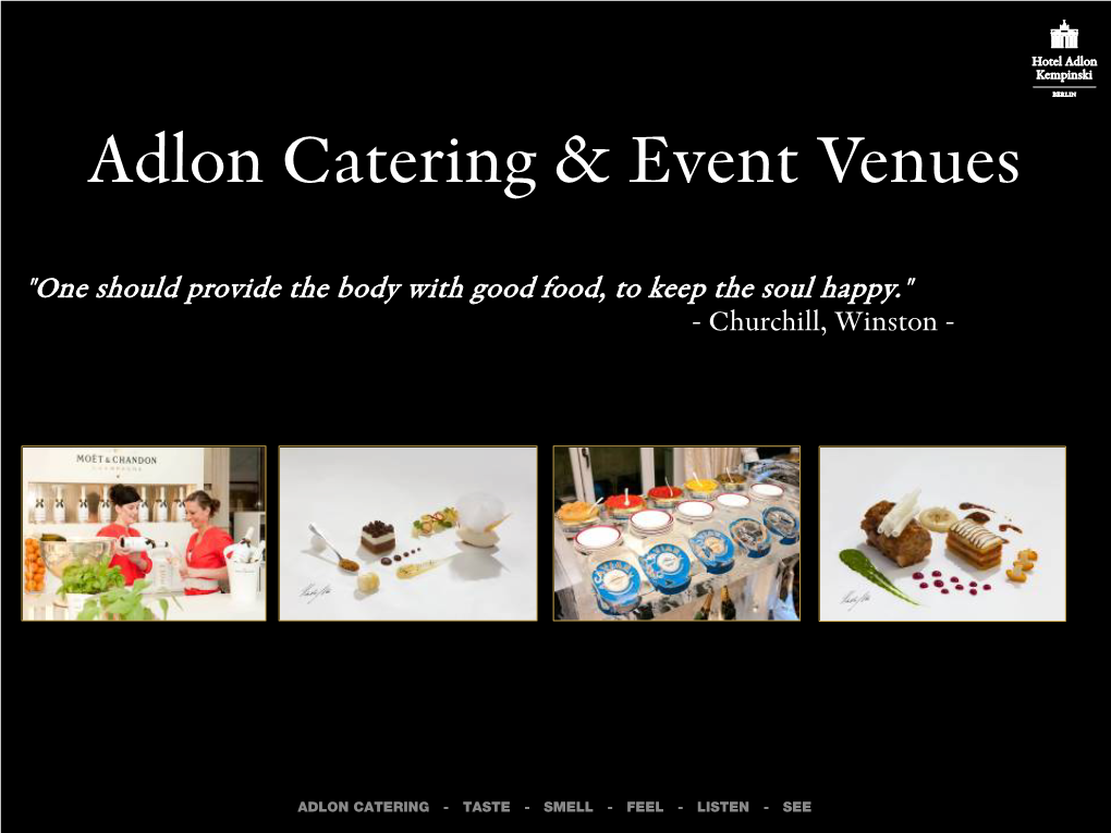 Adlon Catering & Event Venues