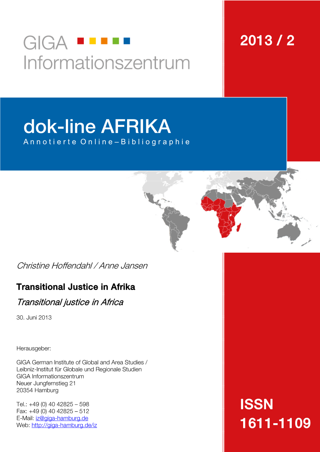 Transitional Justice in Afrika