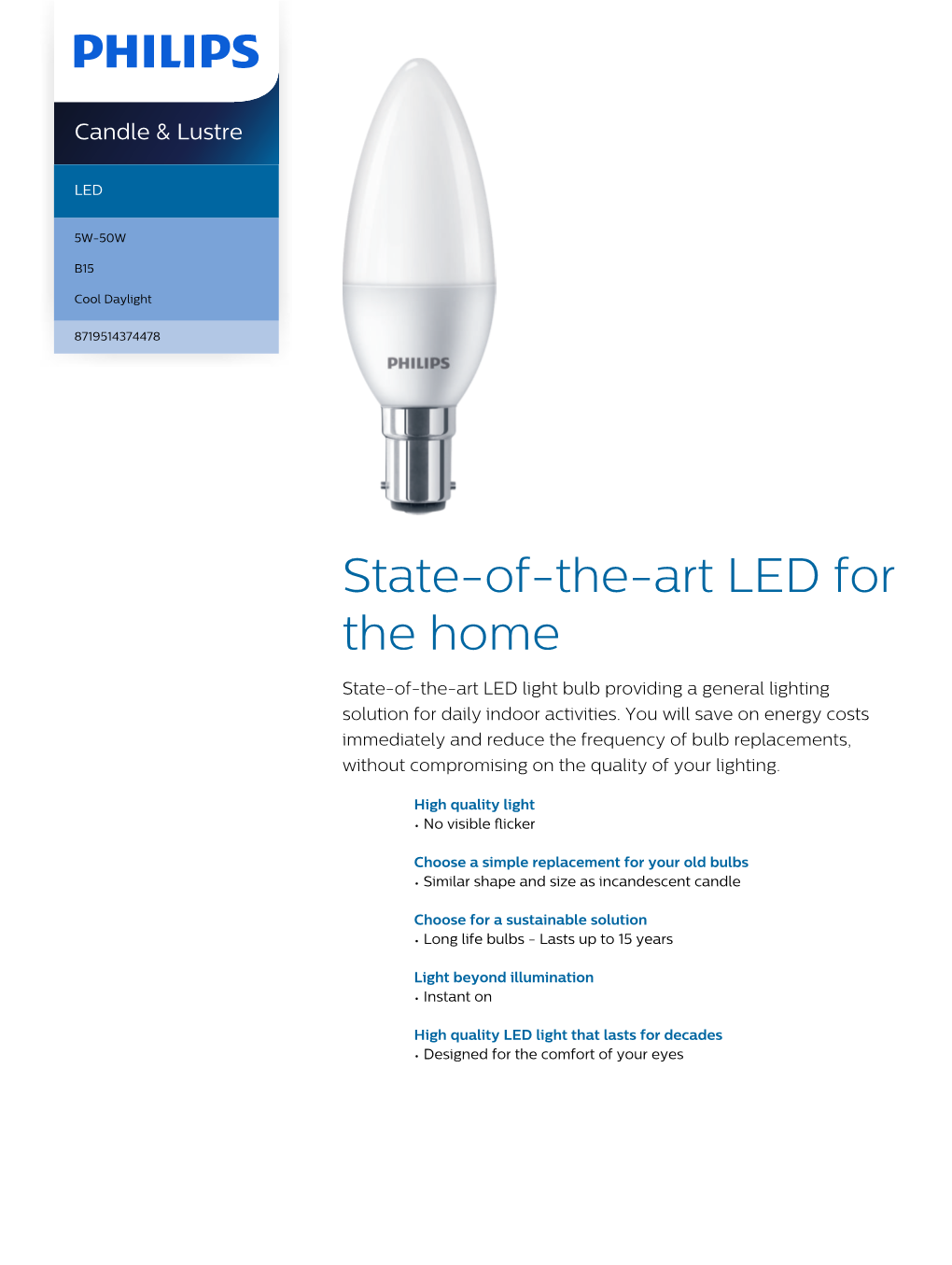 State-Of-The-Art LED for the Home