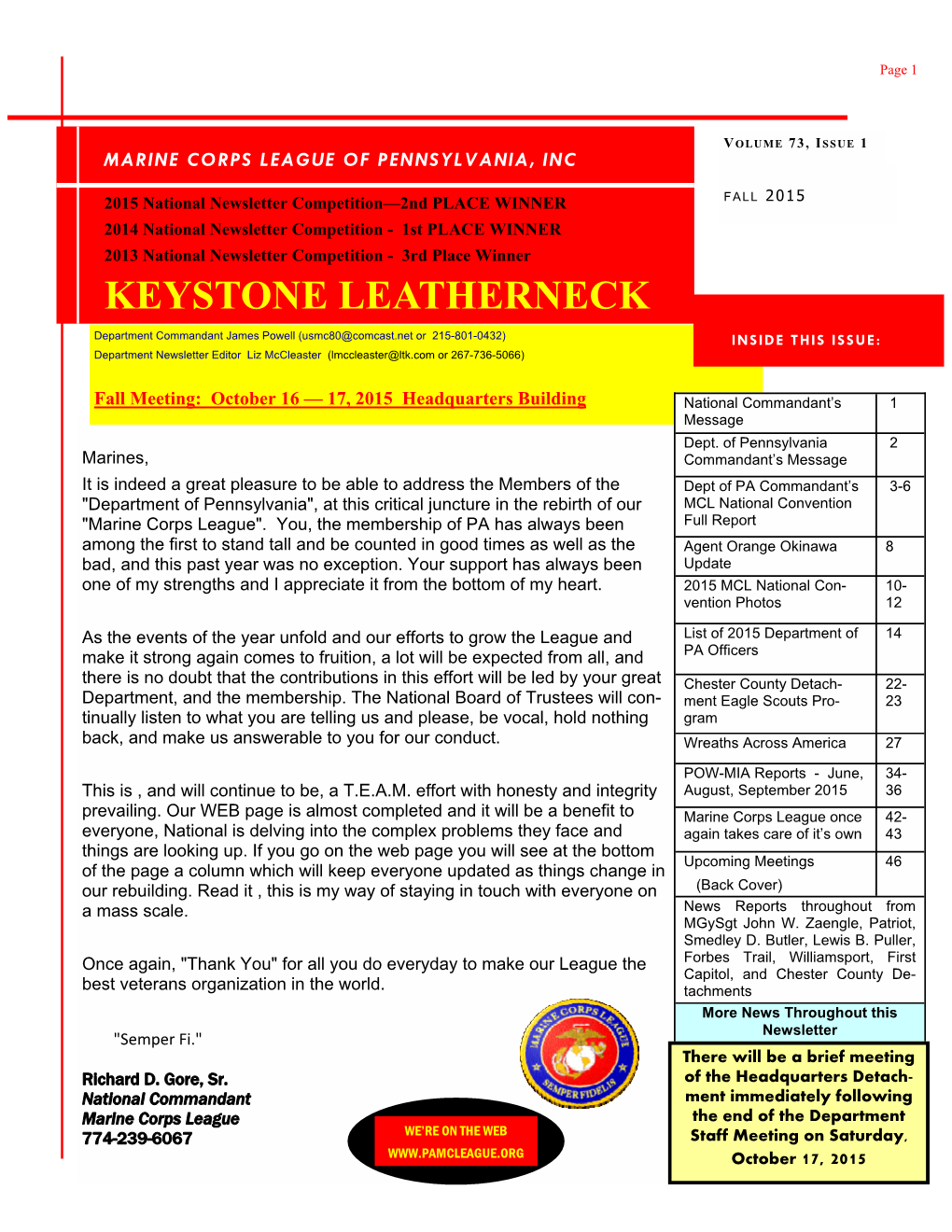 Keystone Leatherneck