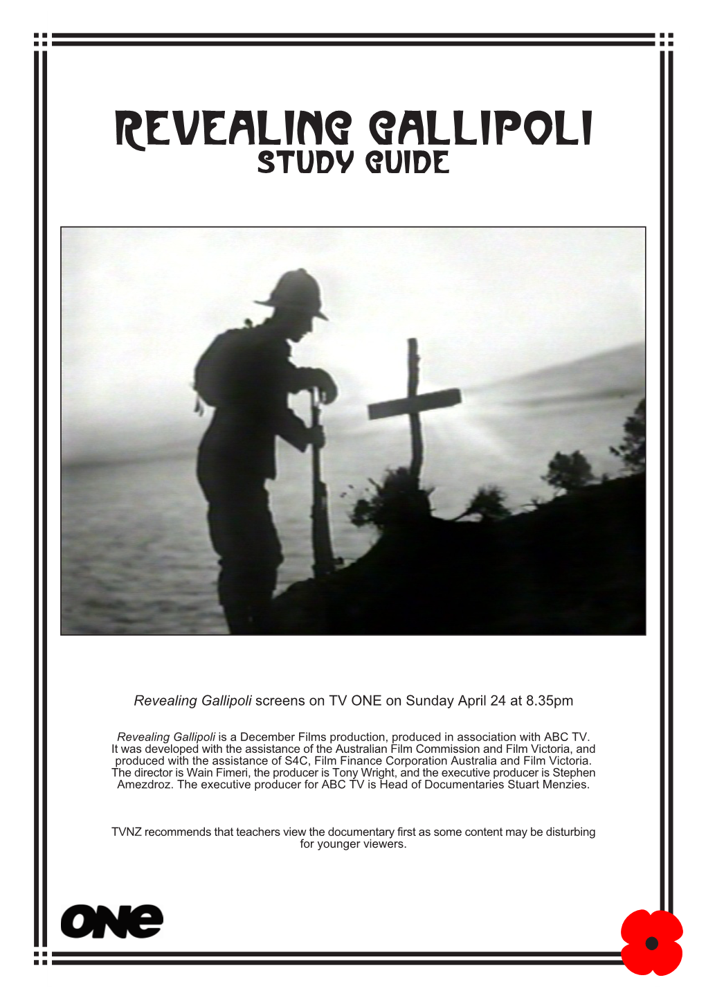 Revealing Gallipoli Study Guide